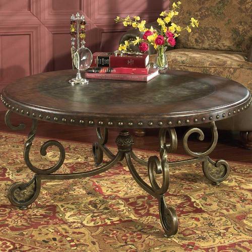 Tuscan or Rustic Cocktail Table | El Paso Household Furniture | Living Room Decor